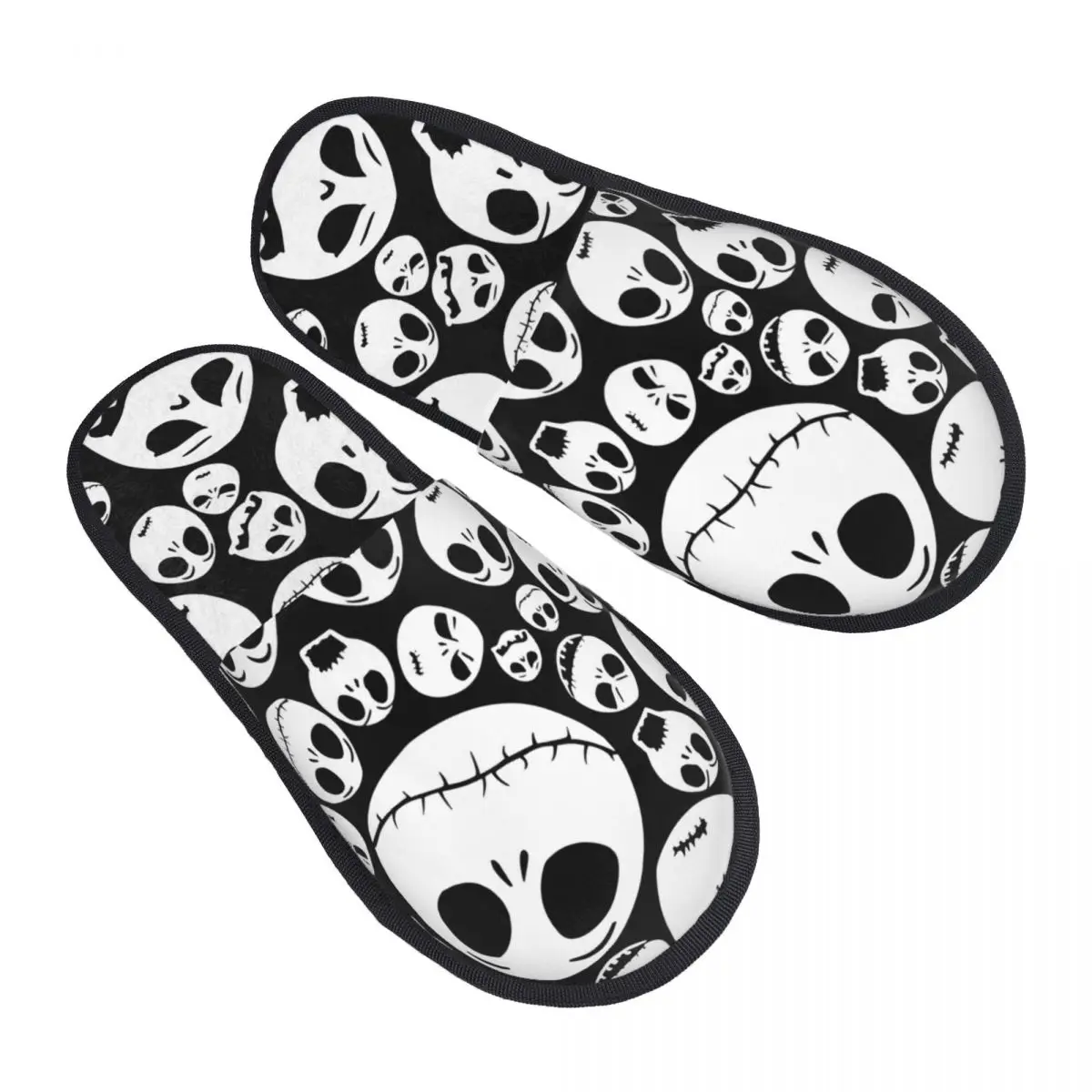 Комфортные тапочки Джека Скеллингтона на заказ с эффектом памяти, женские тапочки «Король тыквы» на Хэллоуин, городский отель, домашняя обувь
Комфортные тапочки Джека Скеллингтона на заказ с эффектом памяти, женские тапочки «Король тыквы» на Хэллоуин, городский отель, домашняя обувь