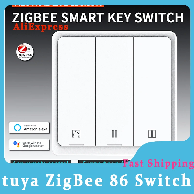 Смарт-переключатель для штор tuya ZigBee 86, роликовые жалюзи с беспроводным управлением, работает с Alexa Google
Смарт-переключатель для штор tuya ZigBee 86, роликовые жалюзи с беспроводным управлением, работает с Alexa Google