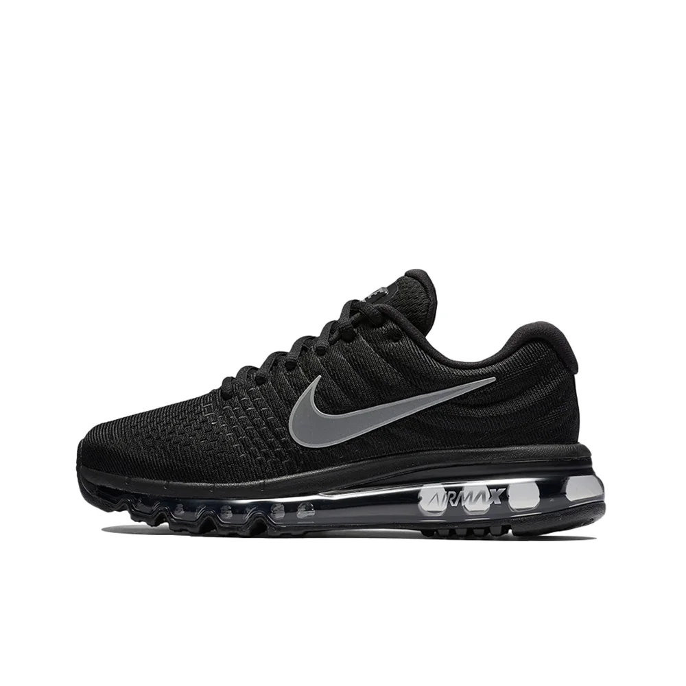 Nike Air Max 2017 Women and Men Carbon Black Gray Slip-resistant Wear-resistant Breathable Fabric Running Shoes 849560-001
Nike Air Max 2017 Women and Men Carbon Black Gray Slip-resistant Wear-resistant Breathable Fabric Running Shoes 849560-001