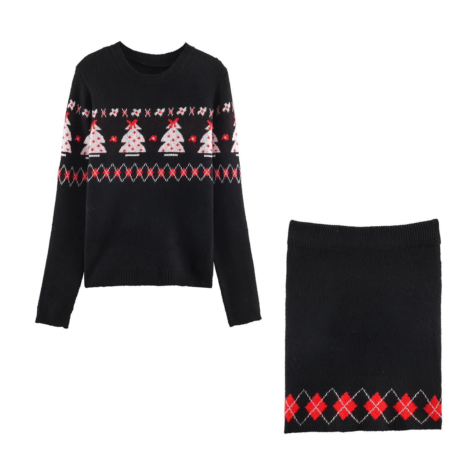 Women's Fashion Casual Christmas Jacquard Suit JZEP
Women's Fashion Casual Christmas Jacquard Suit JZEP