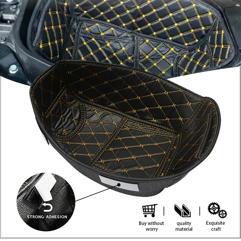 NMAX155 Motorcycle Rear Trunk Cargo Liner Protector PU Leather Seat Bucket Pad For N-MAX155 namx155 2016 2017 2018 2019
NMAX155 Motorcycle Rear Trunk Cargo Liner Protector PU Leather Seat Bucket Pad For N-MAX155 namx155 2016 2017 2018 2019