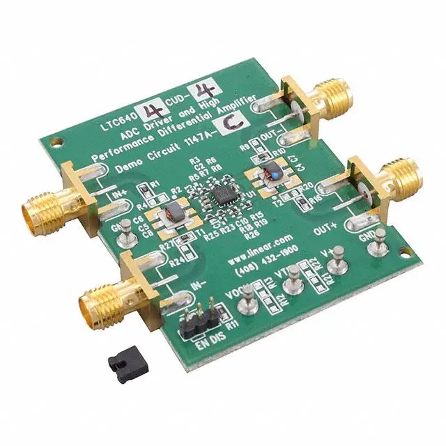 New DC1147A-C LTC6404-4 DEMO CIRCUIT
New DC1147A-C LTC6404-4 DEMO CIRCUIT