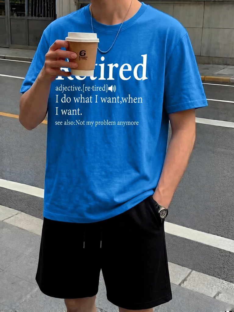 Retired-I Do What I Want,When I Want Print Summer 16 Color Tee Shirts Mens Suits Casual Daily Sweatpants Cotton Basics Cool Tees
Retired-I Do What I Want,When I Want Print Summer 16 Color Tee Shirts Mens Suits Casual Daily Sweatpants Cotton Basics Cool Tees