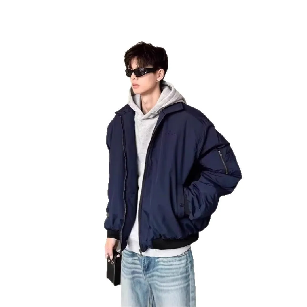 American Vintage Vibe Lapel Bomber Jacket Warm Cotton Padded Short Coat Mens Top Flight Style Military Outerwear Fashion
American Vintage Vibe Lapel Bomber Jacket Warm Cotton Padded Short Coat Mens Top Flight Style Military Outerwear Fashion