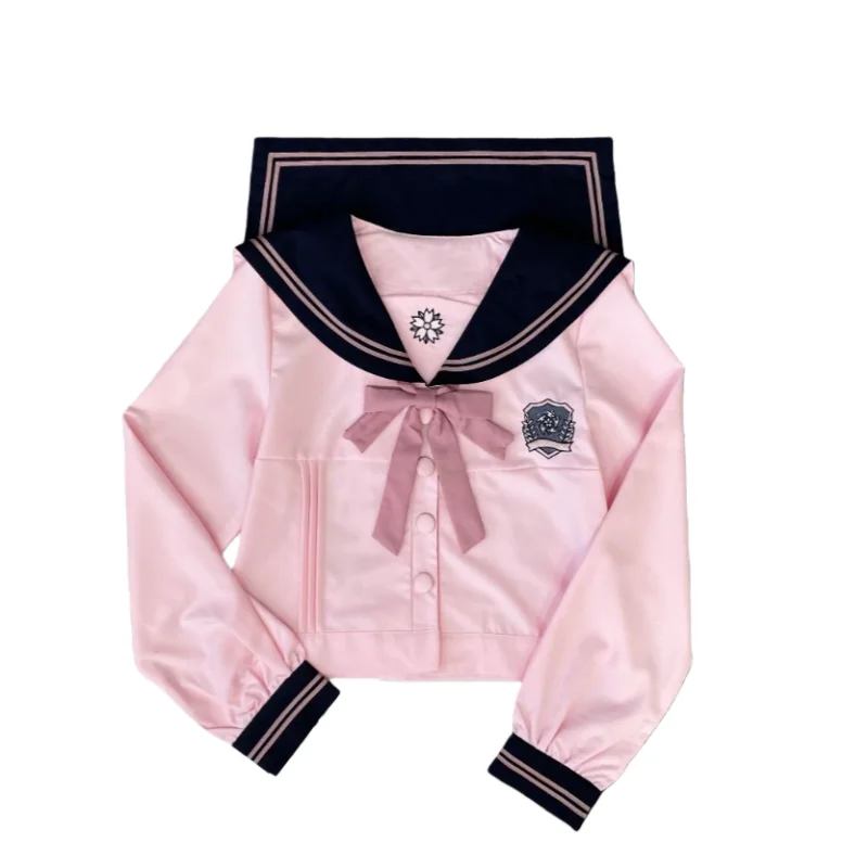 Sweet JK Japanese Uniforms Academy Style Set Harajuku Short/long Sleeve top Lolita Wrapped Hip Skirt Anime COS Costumes Women
Sweet JK Japanese Uniforms Academy Style Set Harajuku Short/long Sleeve top Lolita Wrapped Hip Skirt Anime COS Costumes Women