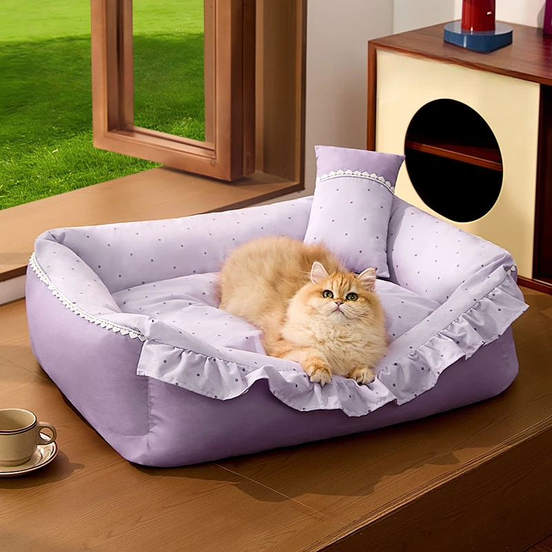 All-Season Removable Washable Thick Sofa Bed Suitable for Small Dogs & Puppies, Soft Breathable Pet Cushion with Non-Slip Bottom
All-Season Removable Washable Thick Sofa Bed Suitable for Small Dogs & Puppies, Soft Breathable Pet Cushion with Non-Slip Bottom