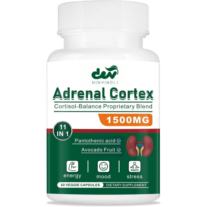 11 in 1 Adrenal Support Supplement, supporting healthy adrenal function, energy, and relaxation -60 capsules
11 in 1 Adrenal Support Supplement, supporting healthy adrenal function, energy, and relaxation -60 capsules