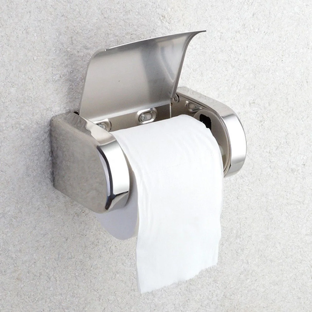 Stainless Steel Paper Towel Holder Bathroom Tissue Storage Shelf European Style Rack for Home Stand Silver
Stainless Steel Paper Towel Holder Bathroom Tissue Storage Shelf European Style Rack for Home Stand Silver