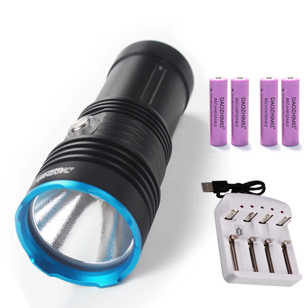 XHP70.2 New Powerful Waterproof 100M Depth Diving Flashlight Super Bright LED Professional Dive Underwater Tactical Torch
XHP70.2 New Powerful Waterproof 100M Depth Diving Flashlight Super Bright LED Professional Dive Underwater Tactical Torch