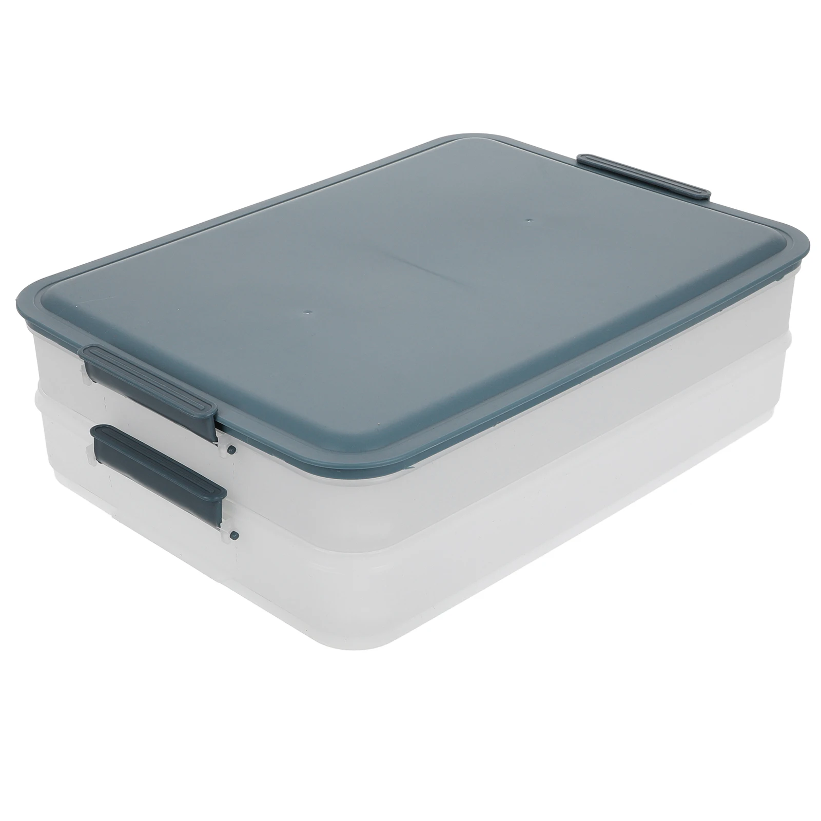 1Pcs Sealed Dumpling Box Household Fresh Storage Ink Blue Non-Odor Non-Stick Multi-Layer Stackable Container Chic Food Tray
1Pcs Sealed Dumpling Box Household Fresh Storage Ink Blue Non-Odor Non-Stick Multi-Layer Stackable Container Chic Food Tray