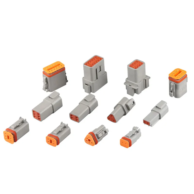 DT04-2P 2-12pin Deutsch connector waterproof connector Male and female docking terminals Automotive wiring harness plug DT06-2S
DT04-2P 2-12pin Deutsch connector waterproof connector Male and female docking terminals Automotive wiring harness plug DT06-2S