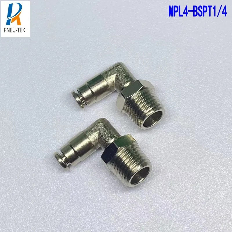 Swivel Male Elbow ,MPL4-PT1/4, Mini Connection, Brass push In Fittings, Push To Connect Fittings ,Tube 4mm Thread PT1/4
Swivel Male Elbow ,MPL4-PT1/4, Mini Connection, Brass push In Fittings, Push To Connect Fittings ,Tube 4mm Thread PT1/4