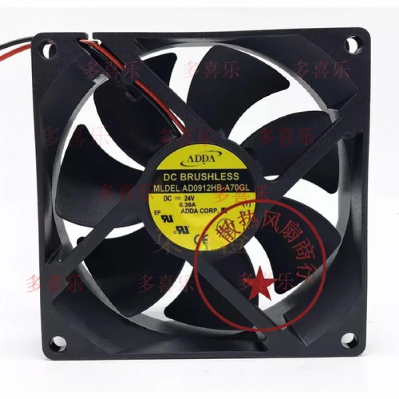EE for ADDA AD0912HB-A70GL DC12V 0.25A 9CM 2-Wire Cooling Fan
EE for ADDA AD0912HB-A70GL DC12V 0.25A 9CM 2-Wire Cooling Fan