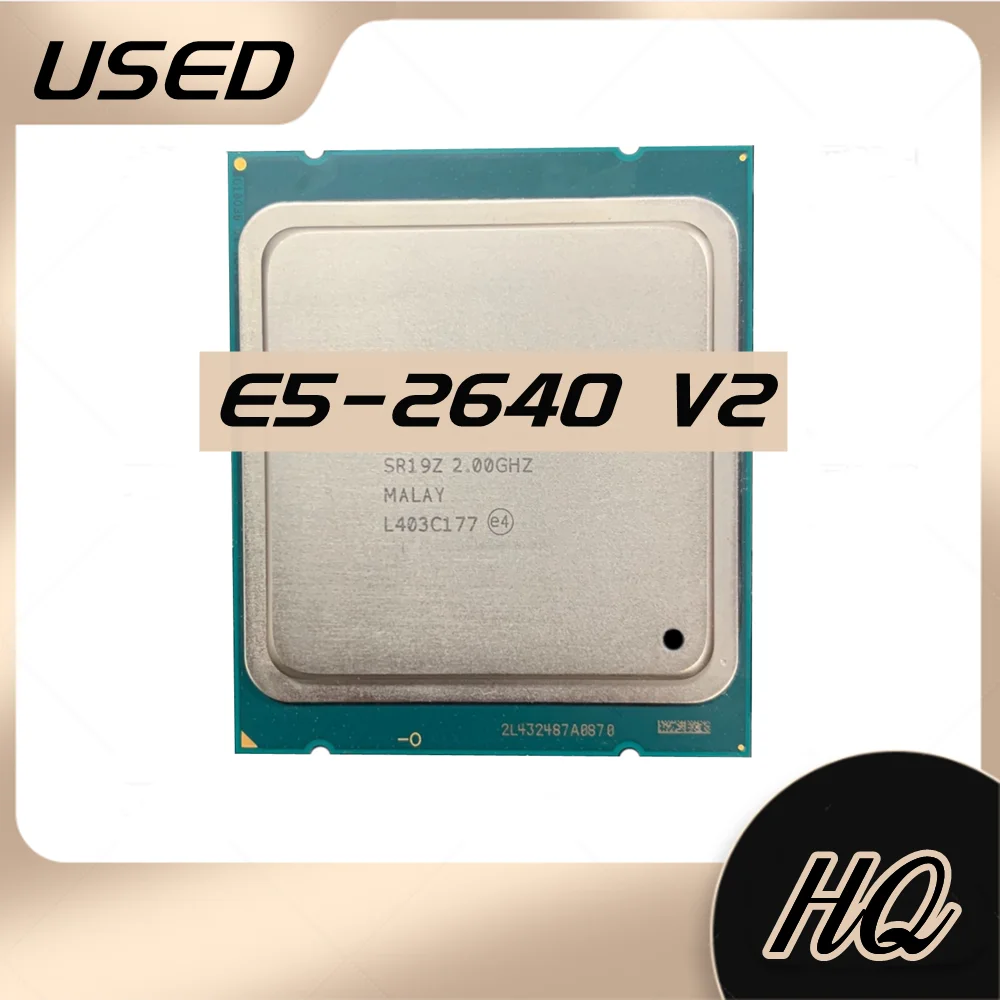 Xeon E5-2640V2 E5 2640V2 E5 2640 V2 2.0 GHz SR19Z Eight-Core Sixteen-Thread 20M 95W LGA 2011
Xeon E5-2640V2 E5 2640V2 E5 2640 V2 2.0 GHz SR19Z Eight-Core Sixteen-Thread 20M 95W LGA 2011