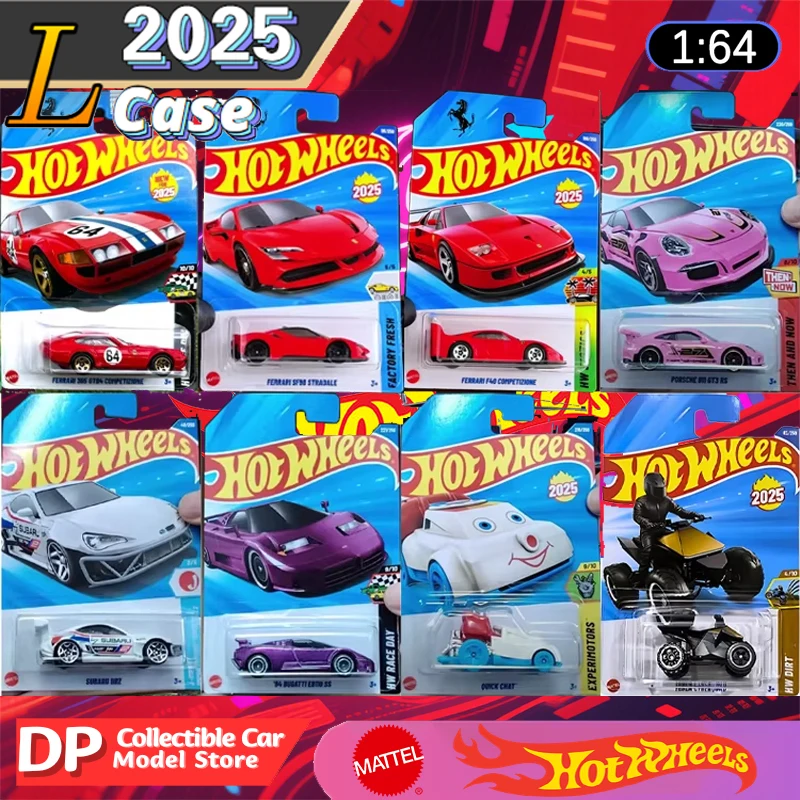 New 2025 Hot Wheels L Case, Bugatti Porsche Ferrari Etc 1:64 Scale Die-Cast Vehicle Model Cars Toys
New 2025 Hot Wheels L Case, Bugatti Porsche Ferrari Etc 1:64 Scale Die-Cast Vehicle Model Cars Toys