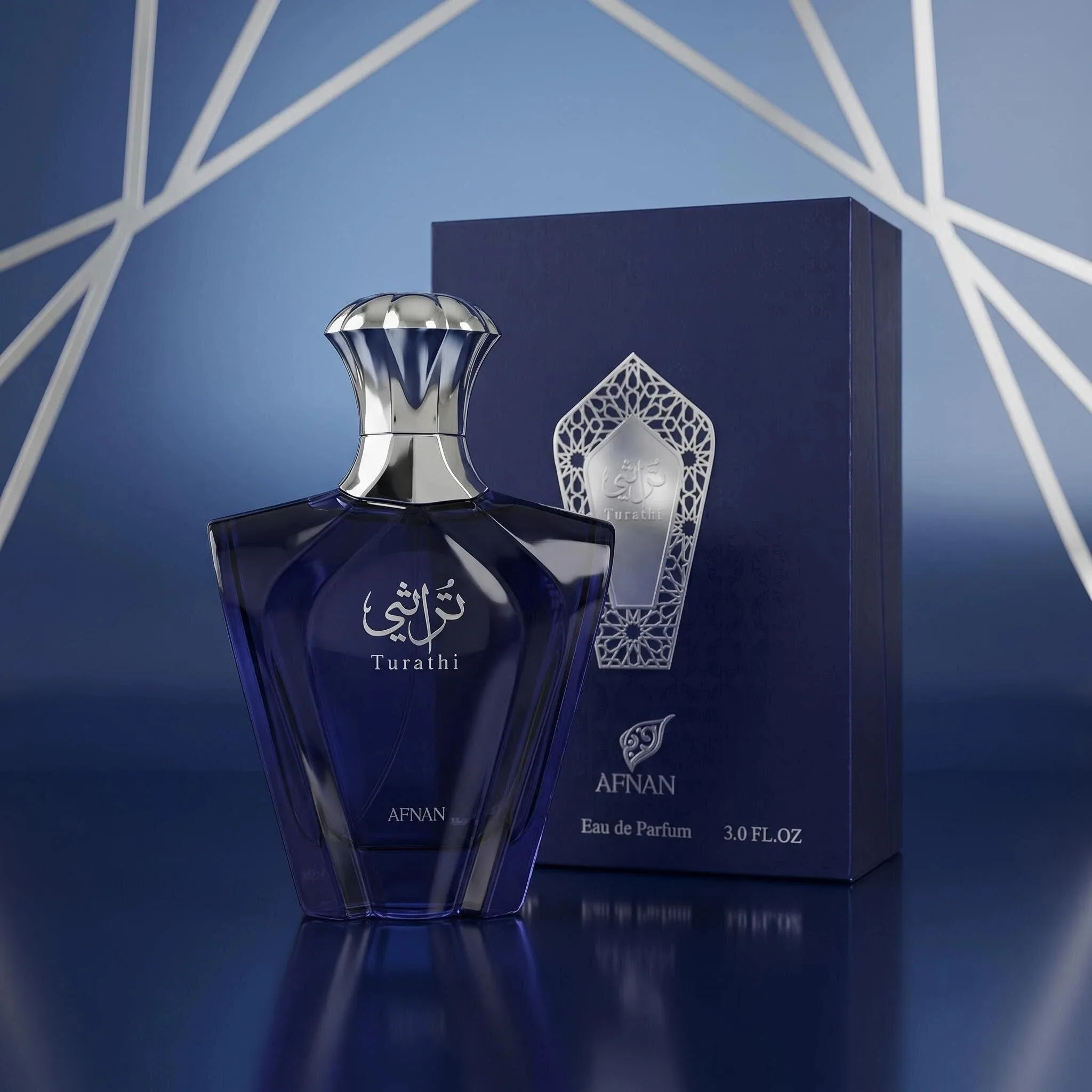 Afnan Turathi Blue Eau De Parfum Spray for Men 3.0 oz 90ml Long Lasting 6-9H Aromatic Aquatic Fragrance Citrus Amber Woody Scent
Afnan Turathi Blue Eau De Parfum Spray for Men 3.0 oz 90ml Long Lasting 6-9H Aromatic Aquatic Fragrance Citrus Amber Woody Scent