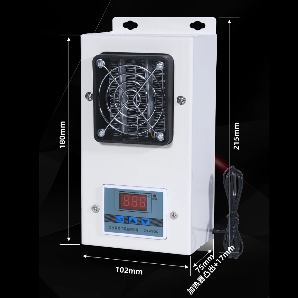 Нагреватель воздуха AC110V/220V, для электрических шкафов и коммутационных коробок, эффективное сочетание осушения и обогрева
Нагреватель воздуха AC110V/220V, для электрических шкафов и коммутационных коробок, эффективное сочетание осушения и обогрева