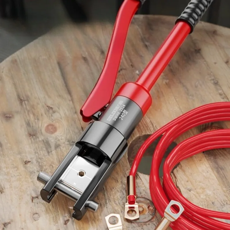 Professional Terminal Hydraulic Pliers Electricians Special Hand Tools High Pressure Anti-slip Handle Wire Crimping Pliers
Professional Terminal Hydraulic Pliers Electricians Special Hand Tools High Pressure Anti-slip Handle Wire Crimping Pliers
