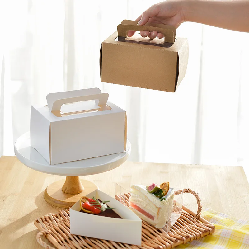 Customized INS Style Handheld Cake Packaging Box Thousand Layer Mousse Cut Box Baking French Dessert Pastry Takeaway Box
Customized INS Style Handheld Cake Packaging Box Thousand Layer Mousse Cut Box Baking French Dessert Pastry Takeaway Box