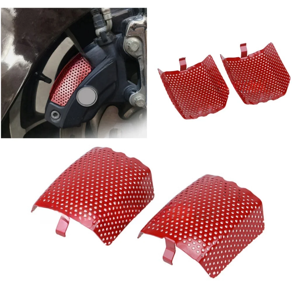 2Pcs Red Steel Front Brake Caliper Insert Screen Set For Harley Touring Road King Electra Glide CVO Ultra Classic V-Rod 06-19
2Pcs Red Steel Front Brake Caliper Insert Screen Set For Harley Touring Road King Electra Glide CVO Ultra Classic V-Rod 06-19