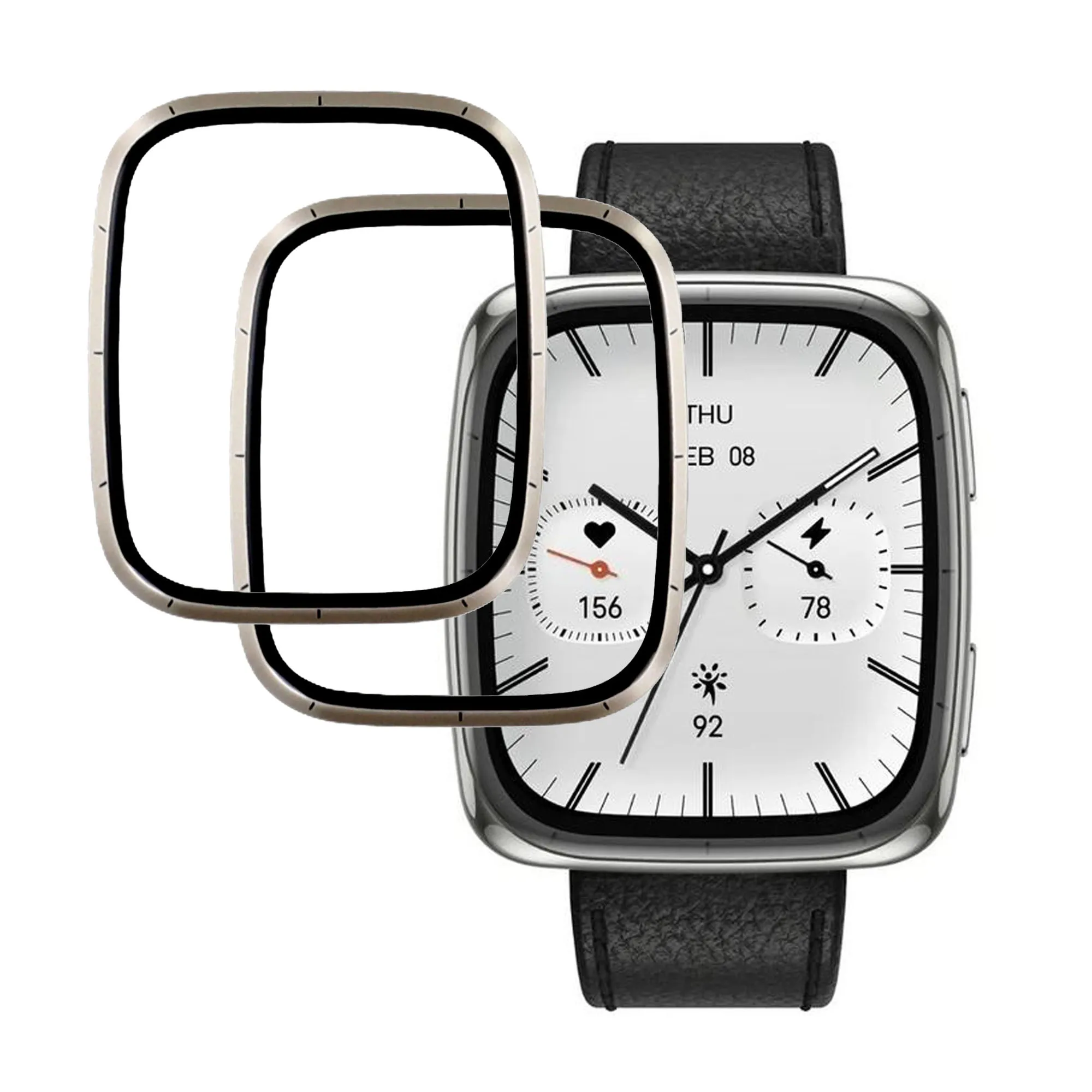 2 шт./упак. для Huami Amazfit Active 2, квадратная защитная пленка для экрана, умные часы, HD прозрачная пленка из ПММА (черный край)
2 шт./упак. для Huami Amazfit Active 2, квадратная защитная пленка для экрана, умные часы, HD прозрачная пленка из ПММА (черный край)