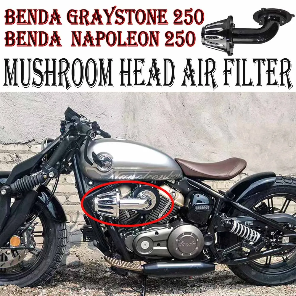 Подходит для Benda Graystone 250 Napoleon 250, модифицированный ретро-грибчатый воздушный фильтр, воздушный фильтр с грибовидной головкой для Benda Graysto
Подходит для Benda Graystone 250 Napoleon 250, модифицированный ретро-грибчатый воздушный фильтр, воздушный фильтр с грибовидной головкой для Benda Graysto