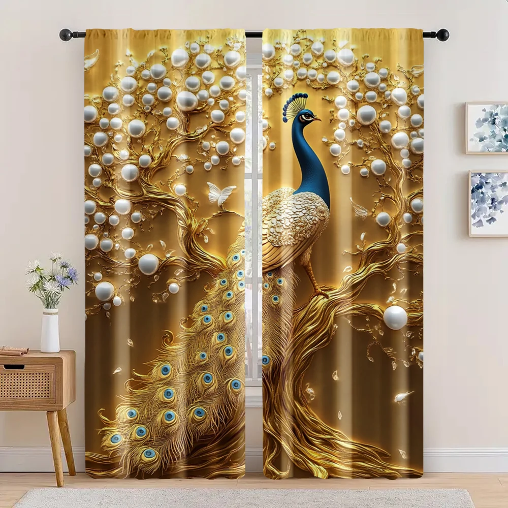 2pc, Scene Curtains curtainGolden Peacock and Wealth Tree Machine Washable Polyester,Without Electricity Birthday Party
2pc, Scene Curtains curtainGolden Peacock and Wealth Tree Machine Washable Polyester,Without Electricity Birthday Party