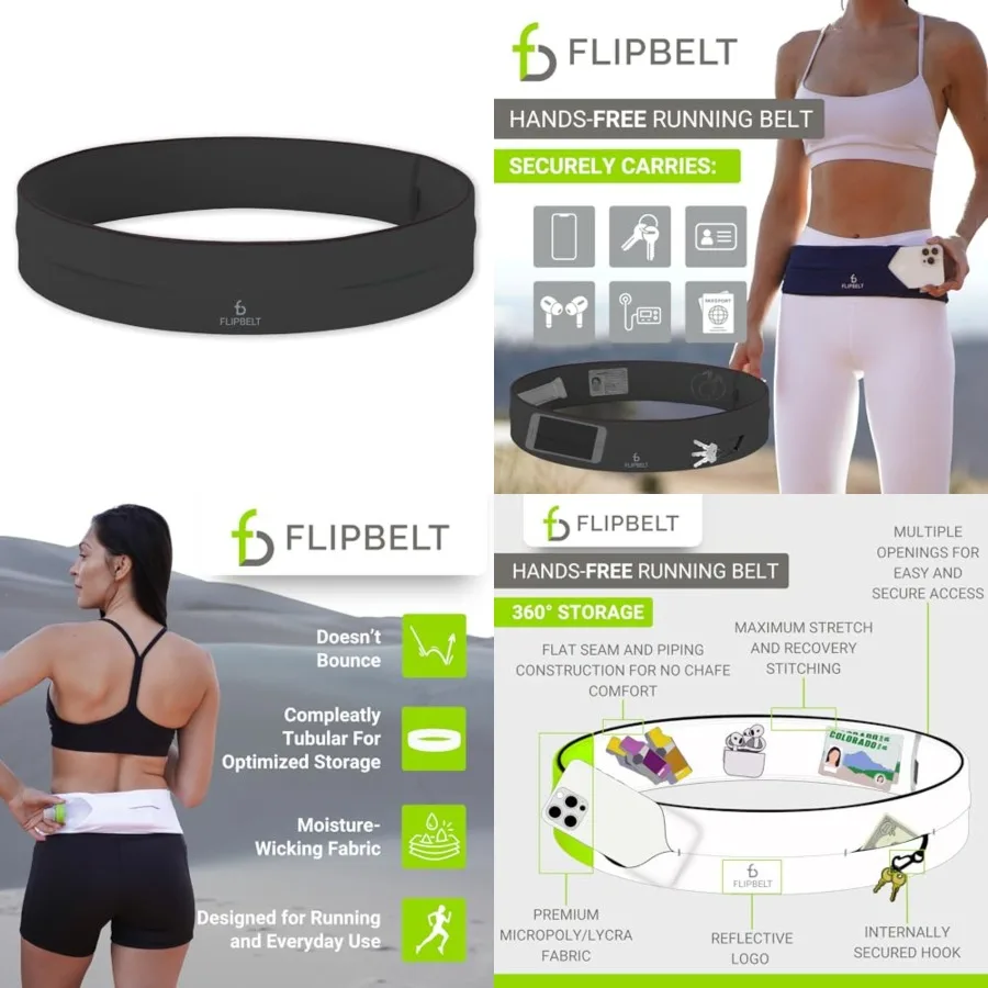 Classic Running Belt, Running Fanny Pack for Women and Men, USA Company
Classic Running Belt, Running Fanny Pack for Women and Men, USA Company