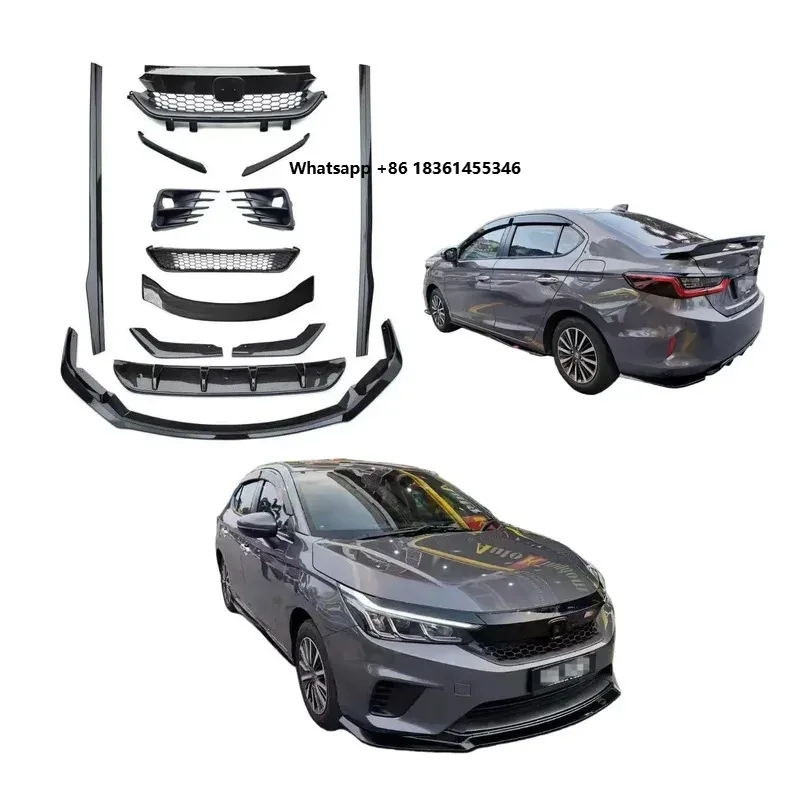 For City RS Model 2020-2024 Body Kit With Front Bumper Car Side Skirt Lip Spoiler Extension Sp
For City RS Model 2020-2024 Body Kit With Front Bumper Car Side Skirt Lip Spoiler Extension Sp