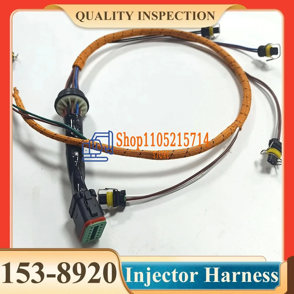 For E325C E322C 153-8920 Excavator Parts 3126 Fuel Injection Nozzle Harness 1538920
For E325C E322C 153-8920 Excavator Parts 3126 Fuel Injection Nozzle Harness 1538920