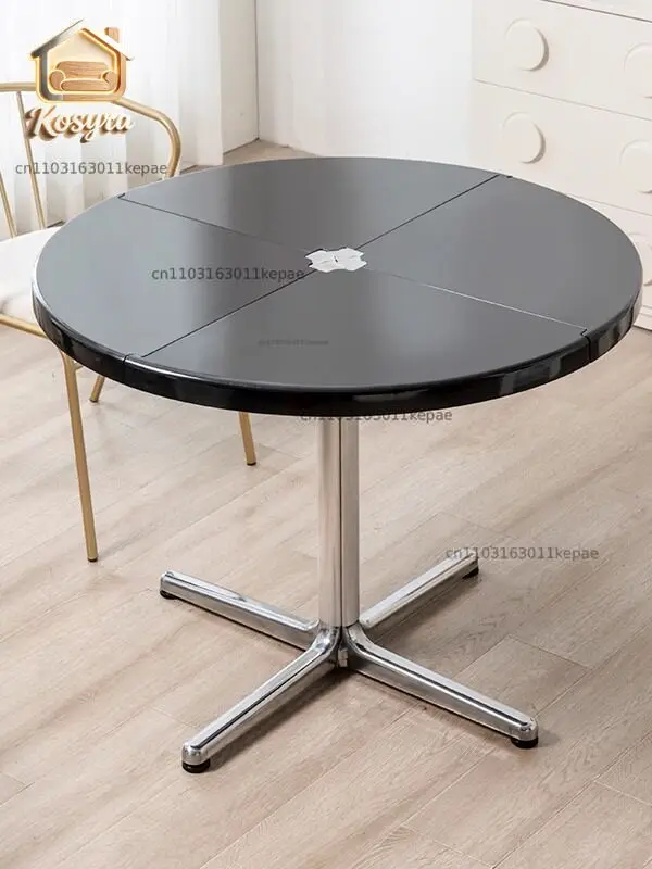 Medieval vintage foldable multifunctional round table designer semi-circular dining table Nordic home small coffee table
Medieval vintage foldable multifunctional round table designer semi-circular dining table Nordic home small coffee table