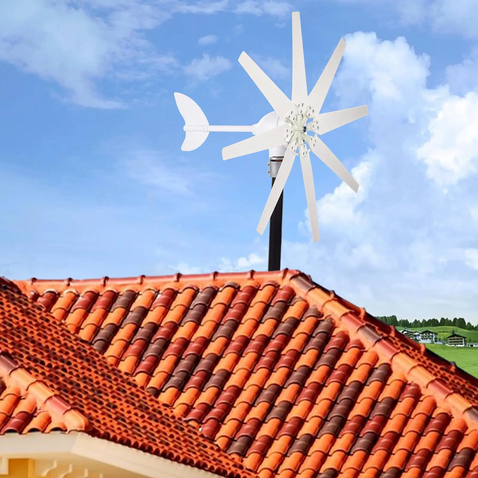 Комплект генератора ветряной энергии, 1200 Вт, бытовая домашняя ветряная турбина, 24 В, водонепроницаемый комплект генератора ветряной мельницы IP66
Комплект генератора ветряной энергии, 1200 Вт, бытовая домашняя ветряная турбина, 24 В, водонепроницаемый комплект генератора ветряной мельницы IP66