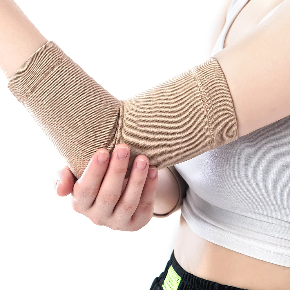 1 пара компрессионных налокотников для мужчин и женщин, однослойные вязаные Нескользящие налокотники, эластичные спортивные рукава для бега, фитнеса
1 пара компрессионных налокотников для мужчин и женщин, однослойные вязаные Нескользящие налокотники, эластичные спортивные рукава для бега, фитнеса