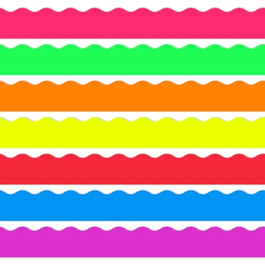 80.4 Ft Neon Color Bulletin Board Borders Fluorescent Rainbow Colors Border Trim for Back to School Classroom Office Decoration
80.4 Ft Neon Color Bulletin Board Borders Fluorescent Rainbow Colors Border Trim for Back to School Classroom Office Decoration