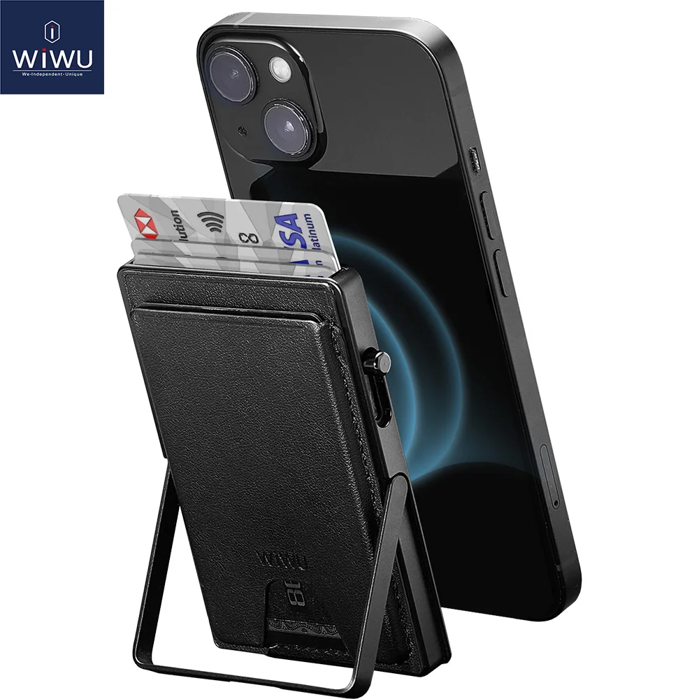 WiWU Regal Magsafe Metal Stand Card Holder for iPhone 17 16 15 Strong Magnetic Force Mobile Phone Stand for iPhone 16 Pro Max
WiWU Regal Magsafe Metal Stand Card Holder for iPhone 17 16 15 Strong Magnetic Force Mobile Phone Stand for iPhone 16 Pro Max