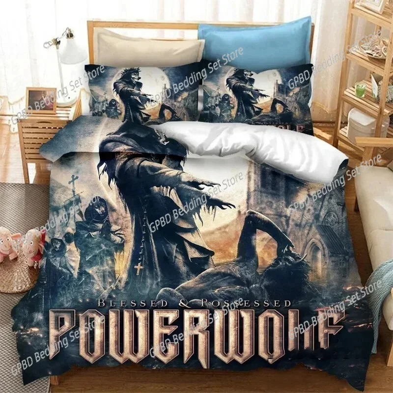 Luxury New 3D Print Powerwolf Comfortable Duvet Quilt Cover Pillowcase Bedding Set Children Bedroom Decoration Home Textile
Luxury New 3D Print Powerwolf Comfortable Duvet Quilt Cover Pillowcase Bedding Set Children Bedroom Decoration Home Textile