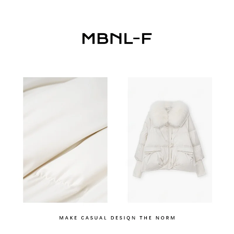 MBNLF Northland Silver 2023FW New All-Match Fur Collar down Jaet XMYR83356 Faionable Women's Puffer Coat
MBNLF Northland Silver 2023FW New All-Match Fur Collar down Jaet XMYR83356 Faionable Women's Puffer Coat