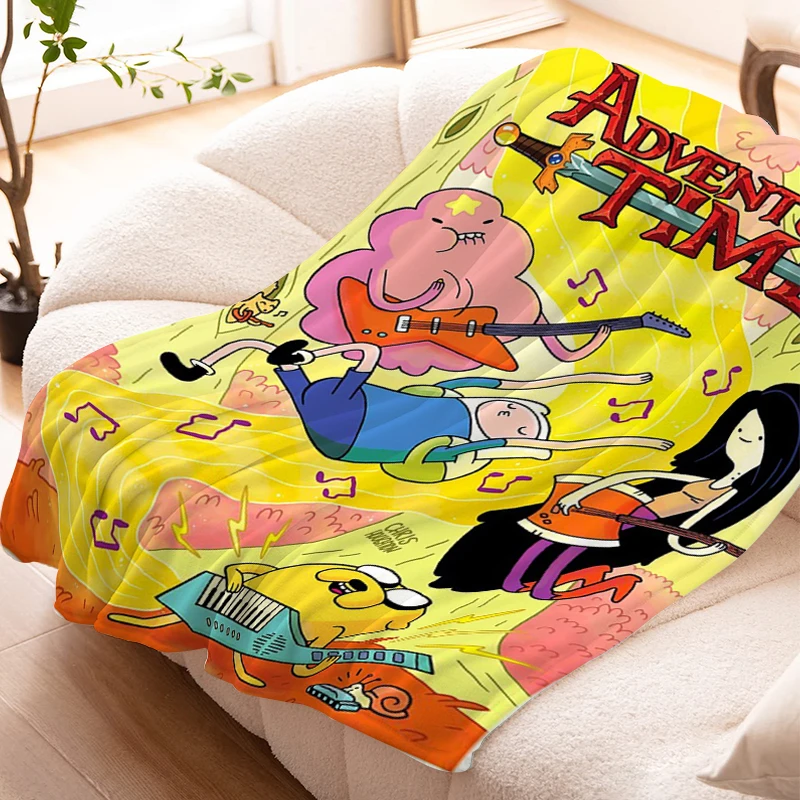 Sofa Blankets for Winter A-Adventures Time Decorative Sofa Microfiber Bedding Warm Knee Bed Fleece Fluffy Soft Blanket King Size
Sofa Blankets for Winter A-Adventures Time Decorative Sofa Microfiber Bedding Warm Knee Bed Fleece Fluffy Soft Blanket King Size
