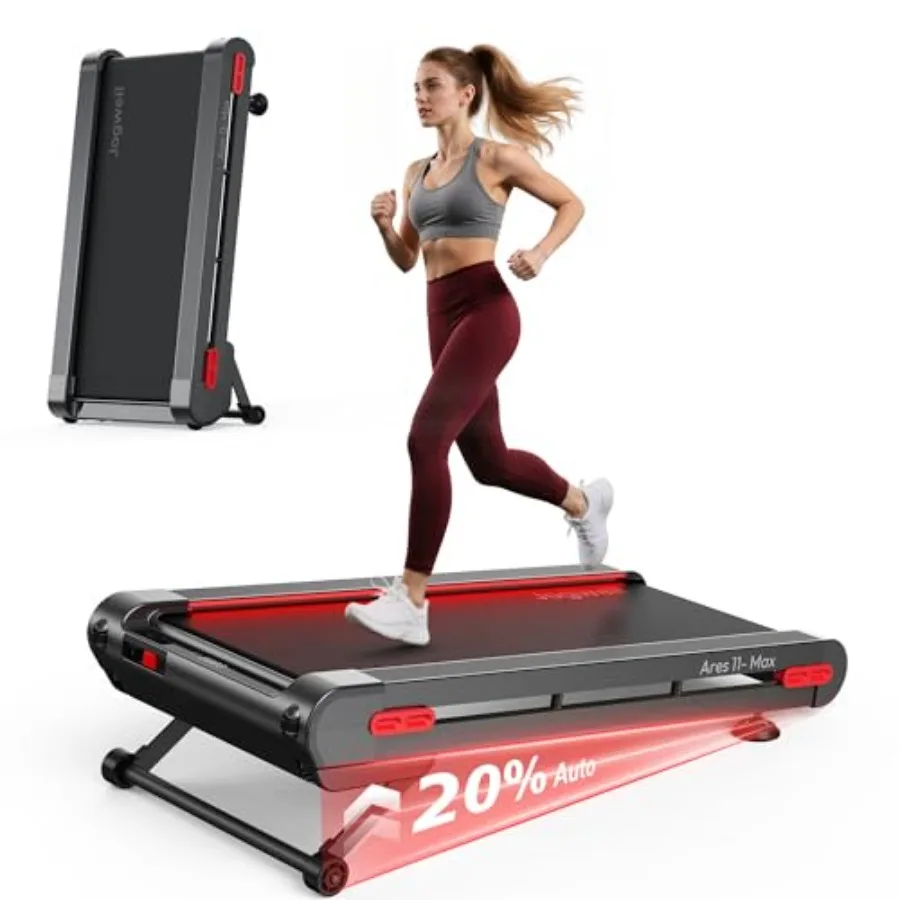 Walking Pad Treadmill for home office use aluminum alloy frame black finish 30 wider deck with 12/20 auto incline and ultra-qui
Walking Pad Treadmill for home office use aluminum alloy frame black finish 30 wider deck with 12/20 auto incline and ultra-qui