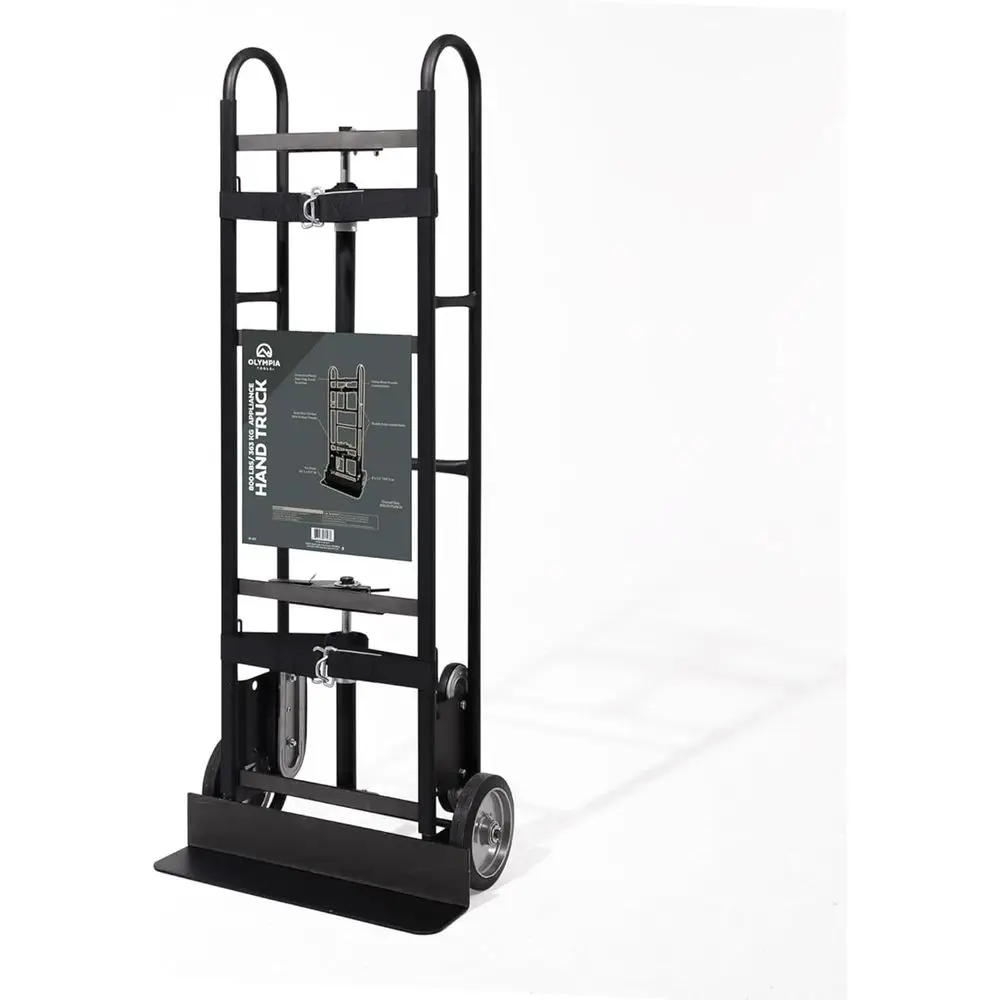 Auto-Recoil Hand Truck for Large Appliances - Easy Belt Tightener, Heavy-Duty Dolly for Moving Refrigerators and Bulky Furniture
Auto-Recoil Hand Truck for Large Appliances - Easy Belt Tightener, Heavy-Duty Dolly for Moving Refrigerators and Bulky Furniture