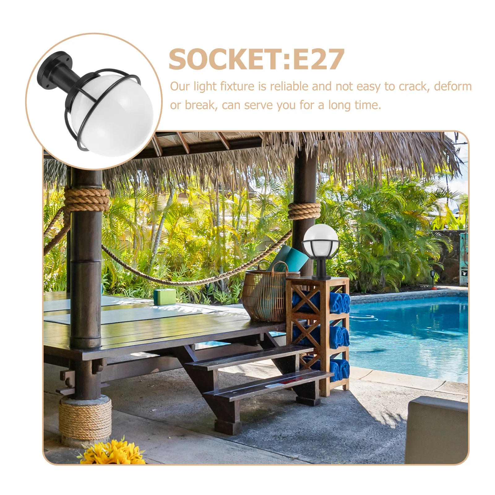 1 Set Of Globe Lamp Shade Outdoor Post Light Lampshade Replacement For Street Lamp Cover Garden Wall Posts Outdoor Lighting
1 Set Of Globe Lamp Shade Outdoor Post Light Lampshade Replacement For Street Lamp Cover Garden Wall Posts Outdoor Lighting