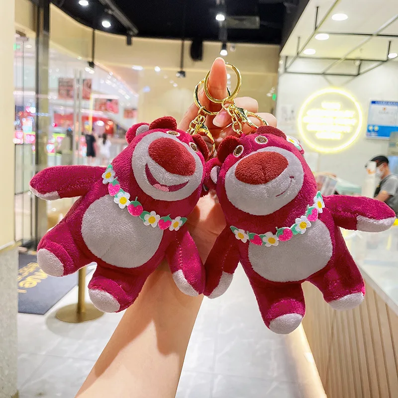 Disney Strawberry Bear Cute Doll Plush Pendant Grabber Doll Doll Bag keychain Plush Toy Girl Gift
Disney Strawberry Bear Cute Doll Plush Pendant Grabber Doll Doll Bag keychain Plush Toy Girl Gift