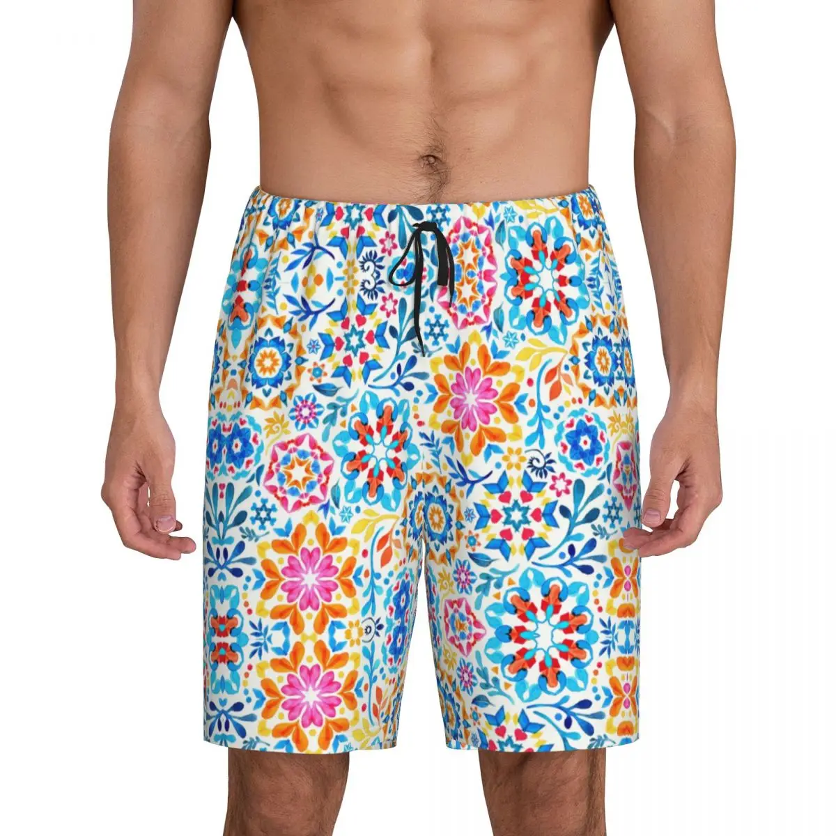 Custom Men Watercolor Kaleidoscope Floral Pajama Shorts Printed Mandala Flower Sleep Pjs Sleepwear Bottoms with Pockets
Custom Men Watercolor Kaleidoscope Floral Pajama Shorts Printed Mandala Flower Sleep Pjs Sleepwear Bottoms with Pockets