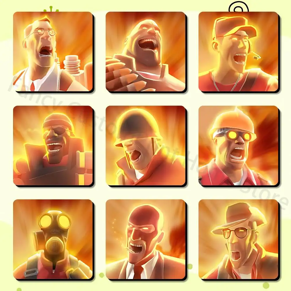 T-Teams F-Fortress-S 2 Game Cute Cartoon Anime Refrigerator Magnets Soft Magnetic Heat Transfer Refrigerator Magnets Gift
T-Teams F-Fortress-S 2 Game Cute Cartoon Anime Refrigerator Magnets Soft Magnetic Heat Transfer Refrigerator Magnets Gift