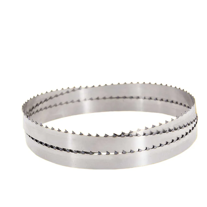 3pcs/box 1650mm Pork Duck Chicken Bone Meat Bandsaw Cutting Blade for Band Sawing Machine Stainless Steel Band Saw Blade
3pcs/box 1650mm Pork Duck Chicken Bone Meat Bandsaw Cutting Blade for Band Sawing Machine Stainless Steel Band Saw Blade