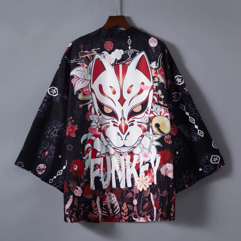 Vintage Print Men's Women's Japanese Kimono Summer Outdoor Young People Cosplay Costume Japan Traditional Haori Cardigan Clothes
Vintage Print Men's Women's Japanese Kimono Summer Outdoor Young People Cosplay Costume Japan Traditional Haori Cardigan Clothes