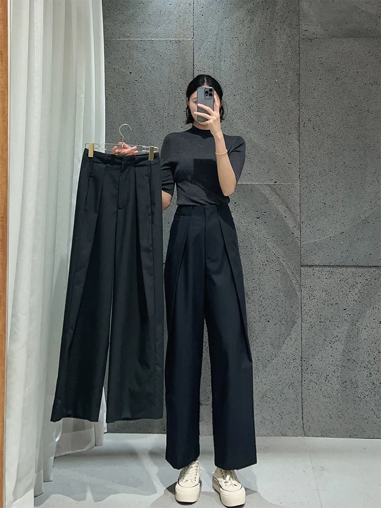 High Waist Casual Pants Women's Stylish Slimming Long Pants New Fashion Leaf Design Commute Style Thin Polyester Blend
High Waist Casual Pants Women's Stylish Slimming Long Pants New Fashion Leaf Design Commute Style Thin Polyester Blend