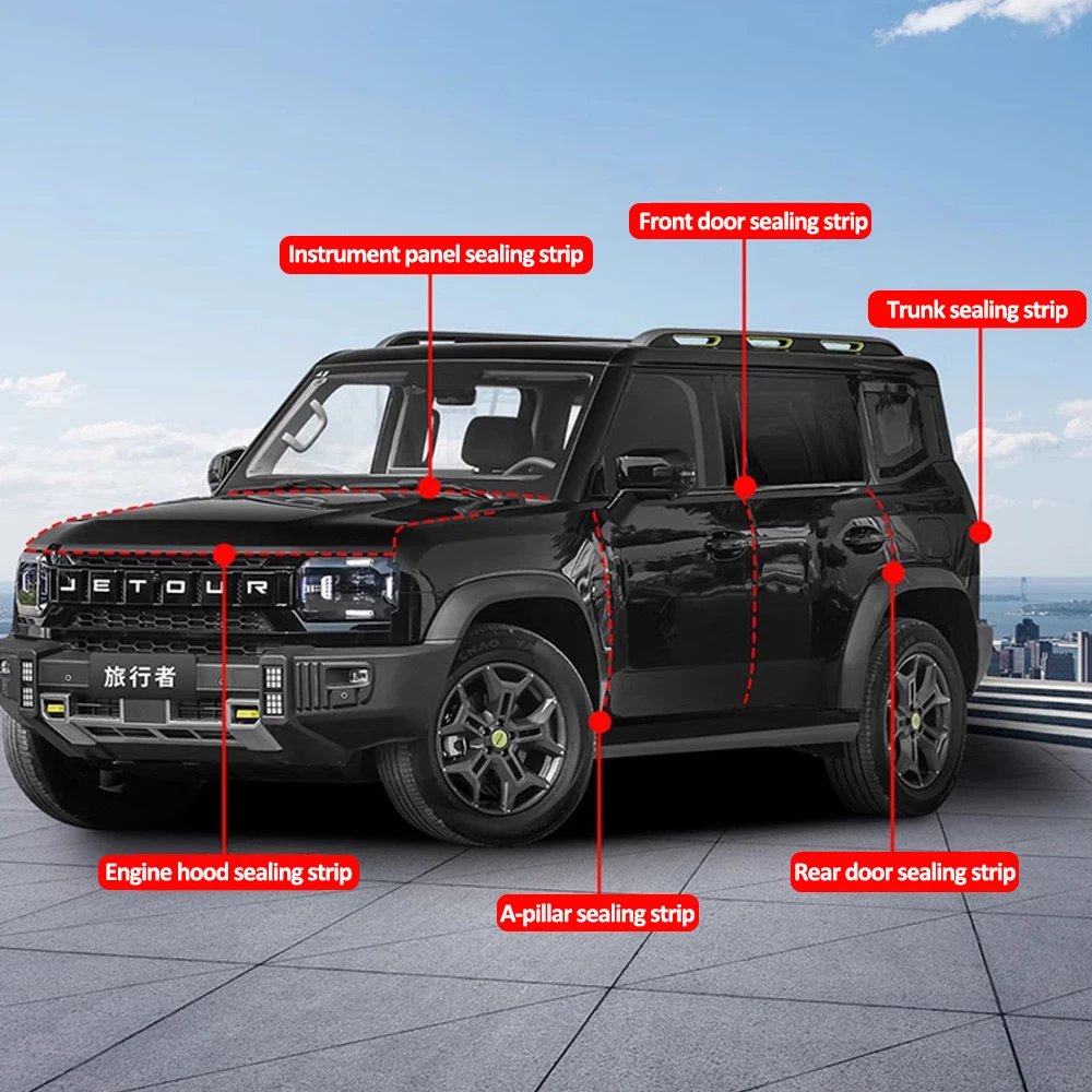 For Chery Jetour Traveler T2 Whole Car Sealing Strip Dust Prevention And Noise Reduction Products Interior Modification
For Chery Jetour Traveler T2 Whole Car Sealing Strip Dust Prevention And Noise Reduction Products Interior Modification