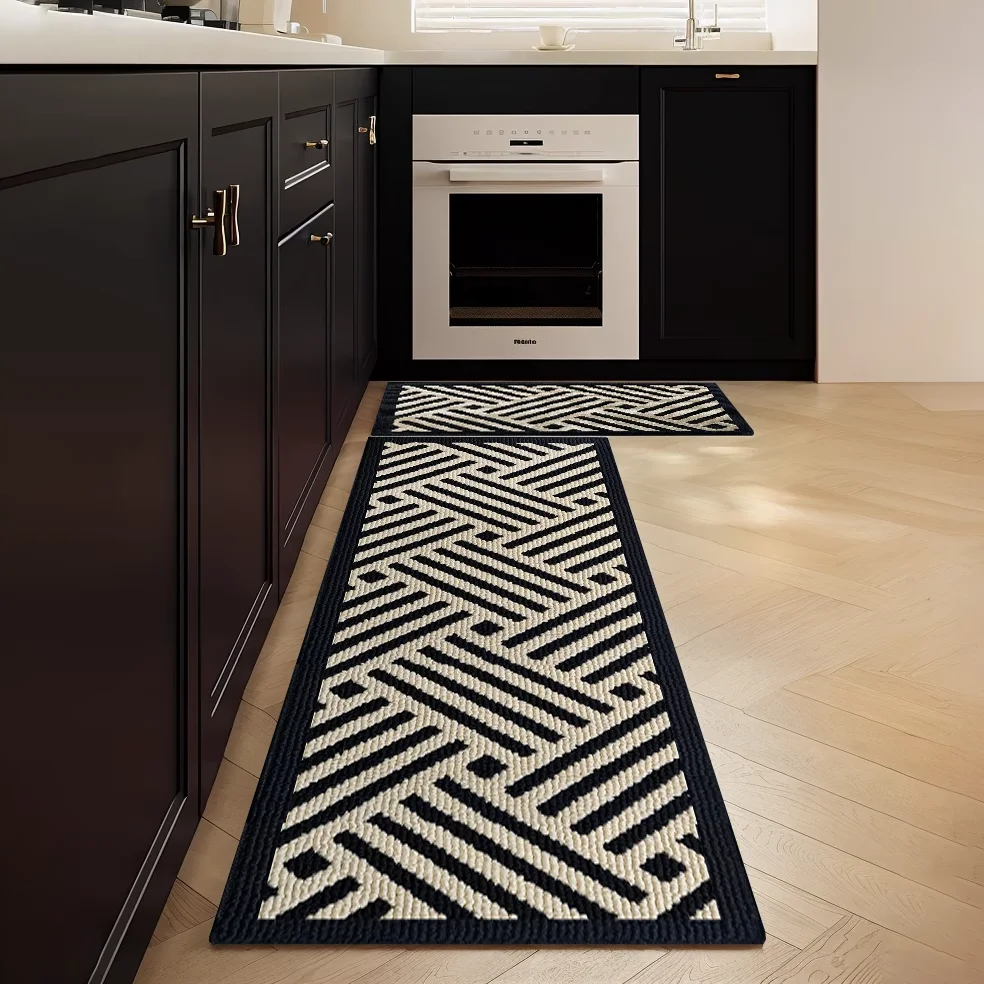 Kitchen Floor Mat Loop Pile TPR Runner Rug Non-slip Wear-resistant Carpet Home Decoration Anti-slip Foot Mats Alfombra Cocina 카펫
Kitchen Floor Mat Loop Pile TPR Runner Rug Non-slip Wear-resistant Carpet Home Decoration Anti-slip Foot Mats Alfombra Cocina 카펫