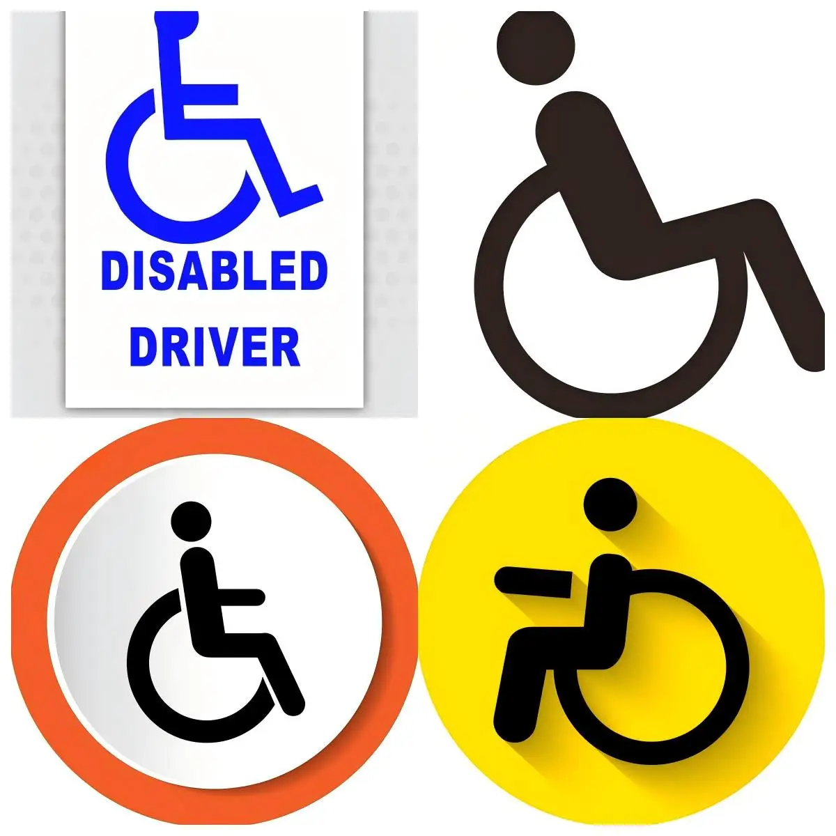 Disabled Driver Blue Sticker Vinyl Self Adhesive Decals Decorative Decals Motorcycle Camping Yacht Water
Disabled Driver Blue Sticker Vinyl Self Adhesive Decals Decorative Decals Motorcycle Camping Yacht Water